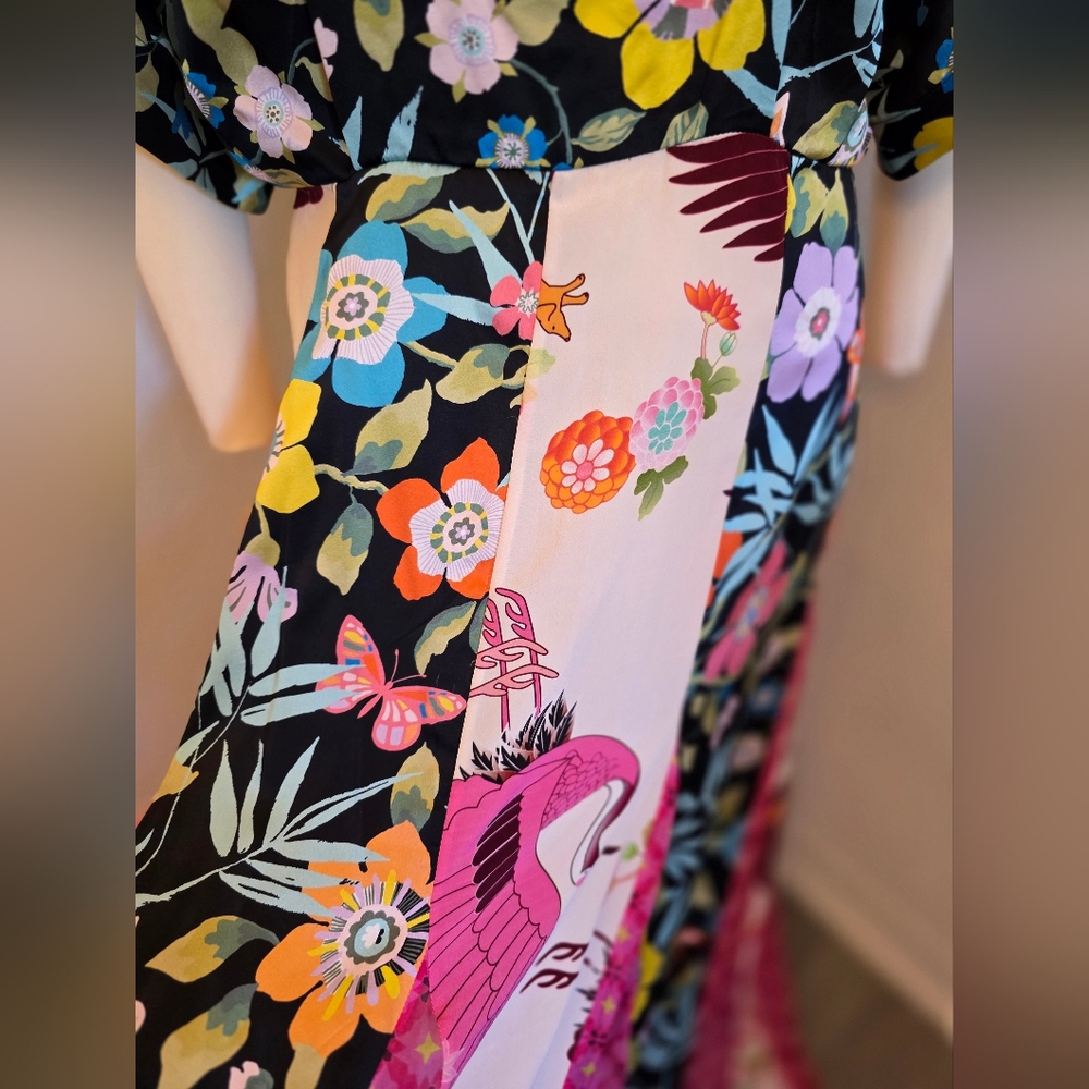 SALE Colorful Feminine Dress - Picture 6 of 16